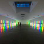 Dan Flavin light installation