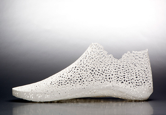 shoe produced by laser sintering