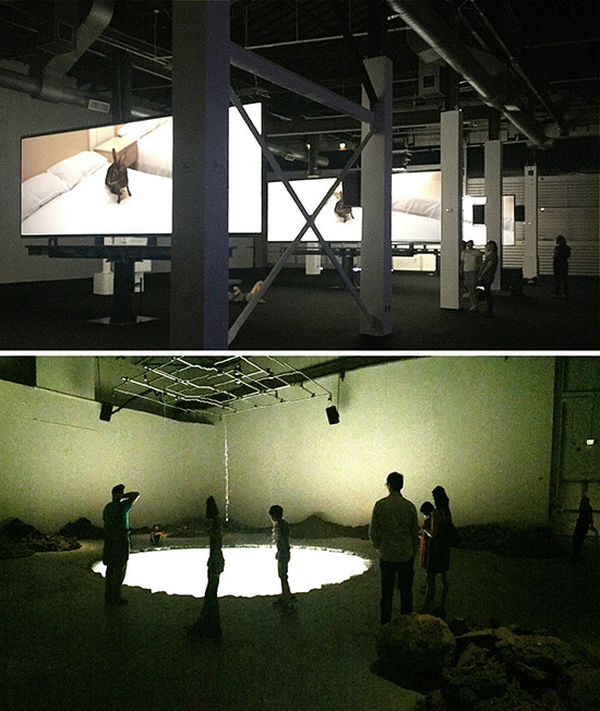 Doug Aitken two art installations