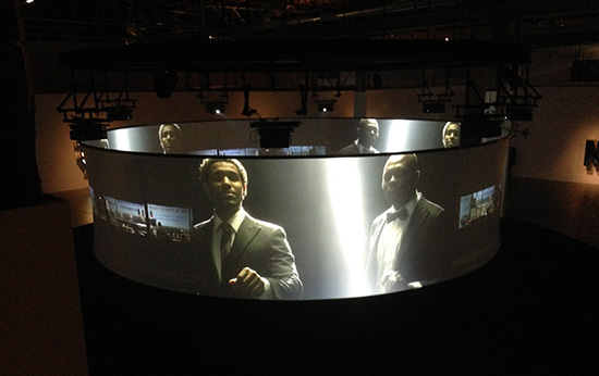 Doug Aitken video installation "Song 1" at MOCA