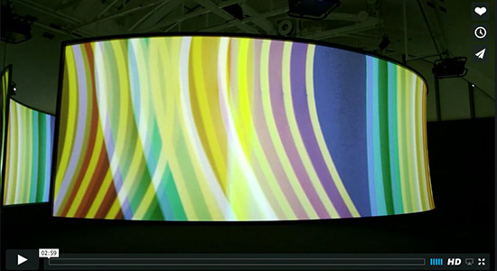 Doug Aitken video installation "Song 1" link to video