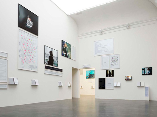 Sophie Calle Take Care of Yourself installation view
